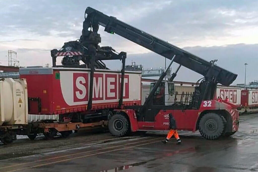 servizio intermodale ferroviario